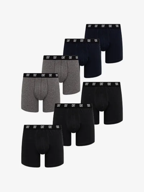 CR7 CRISTIANO RONALDO logo-waistband boxer briefs (set of seven)