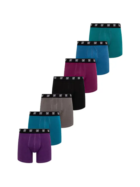 CR7 CRISTIANO RONALDO logo-waistband boxer briefs (set of 7)