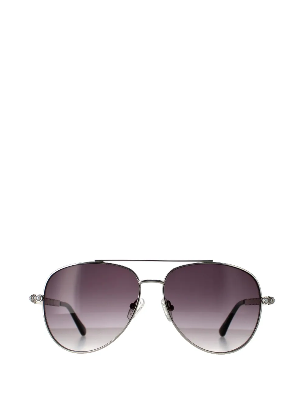GUESS EYEWEAR logo-detail sunglasses - Argento