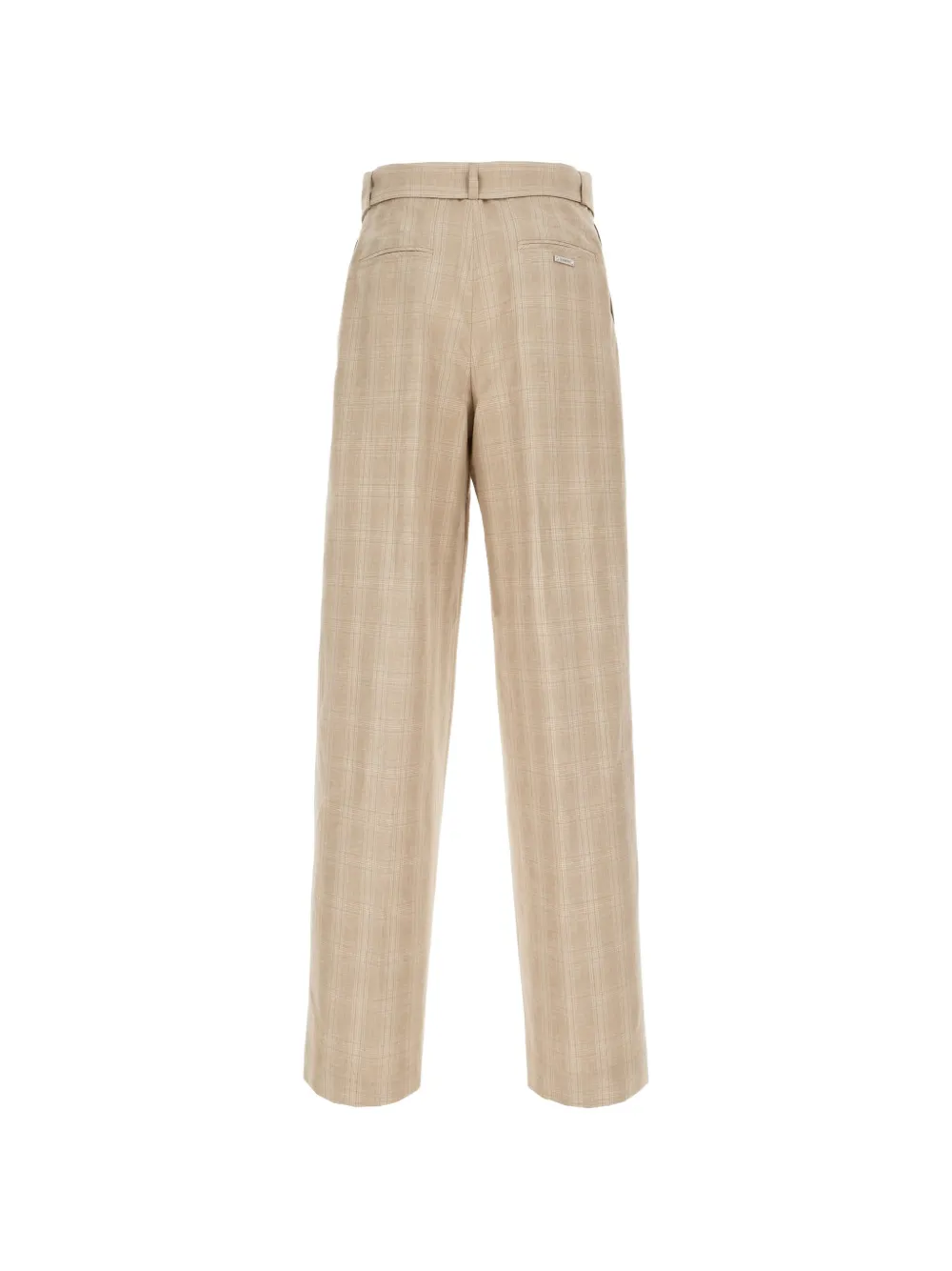 Iceberg Geruite broek Beige