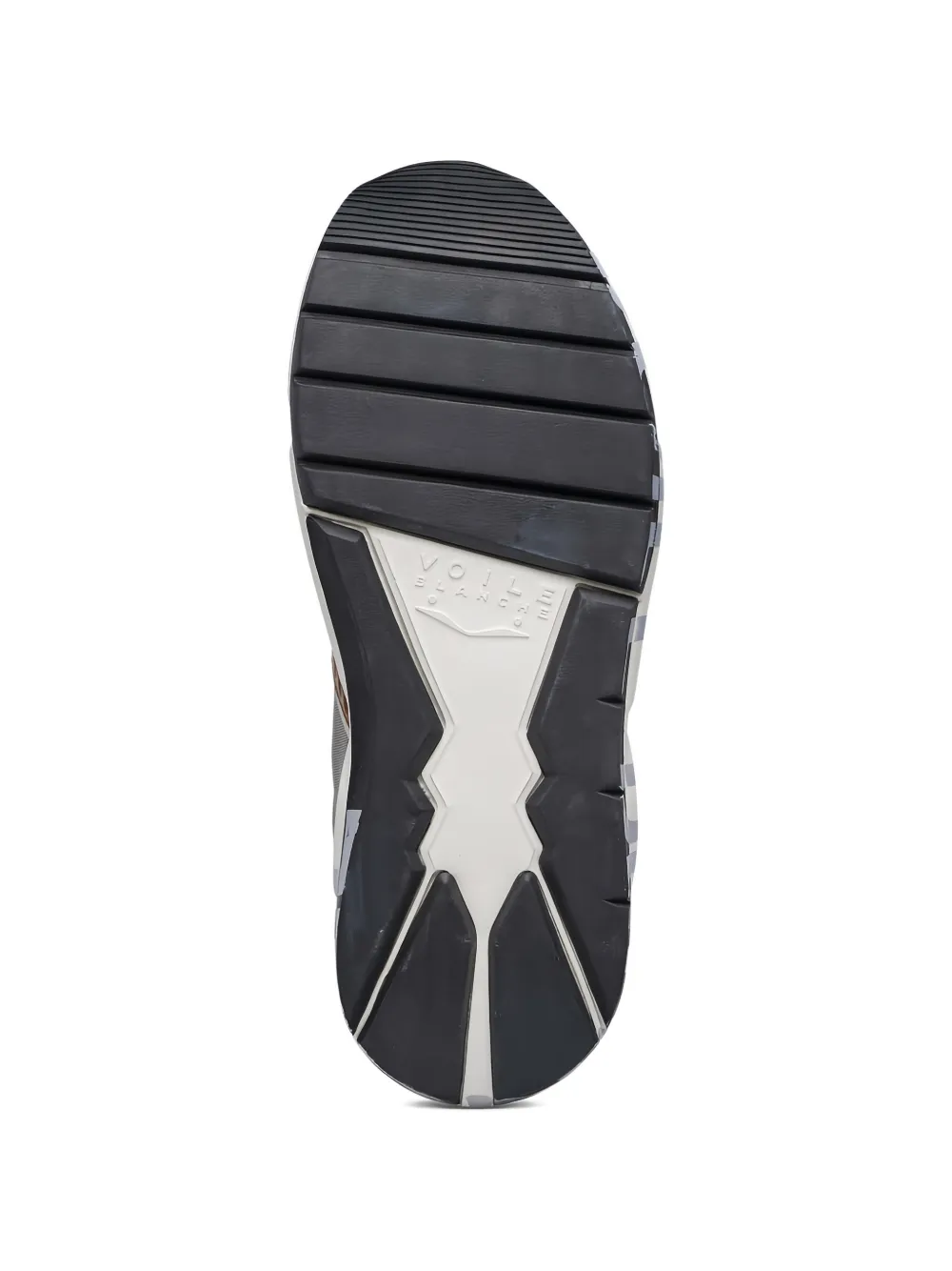 Voile Blanche Club01 logo-print sneakers Grijs