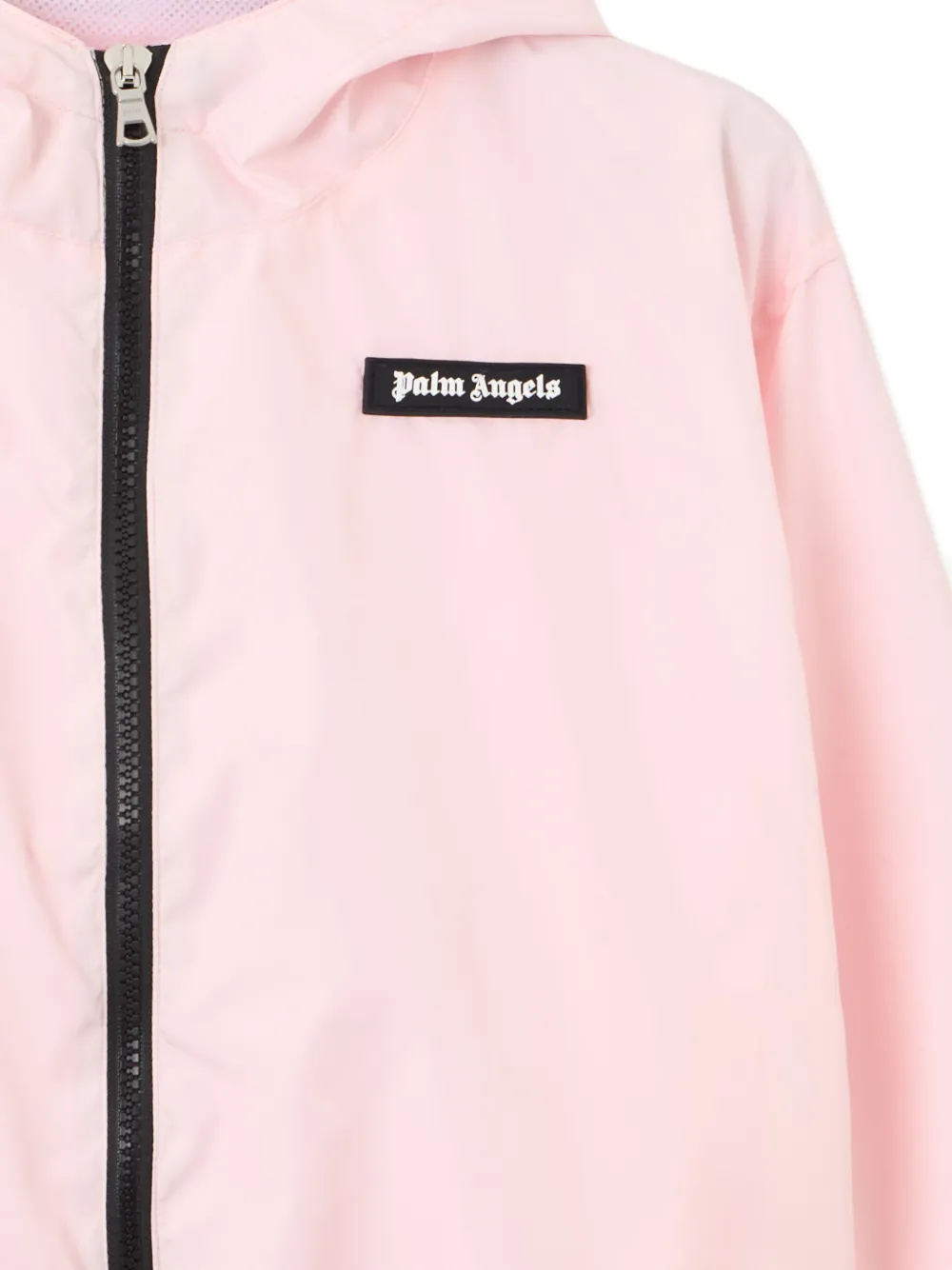 Palm Angels Kids Windjack met capuchon Roze
