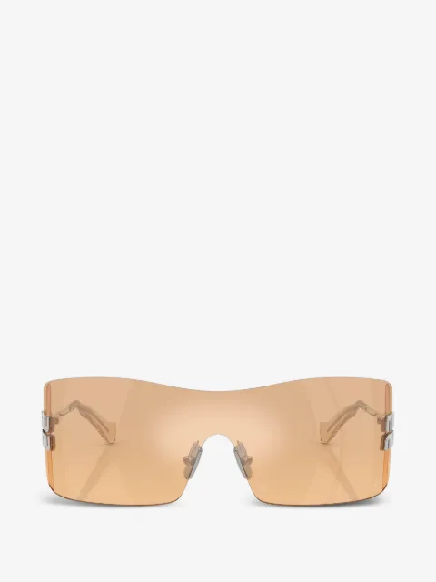 Miu Miu Eyewear Óculos de sol shield Aube