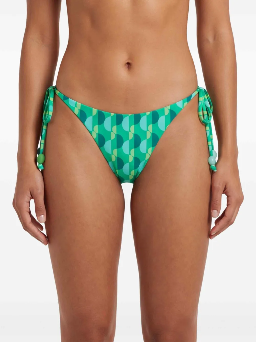 Seafolly Sorrento bikinislip met print Groen