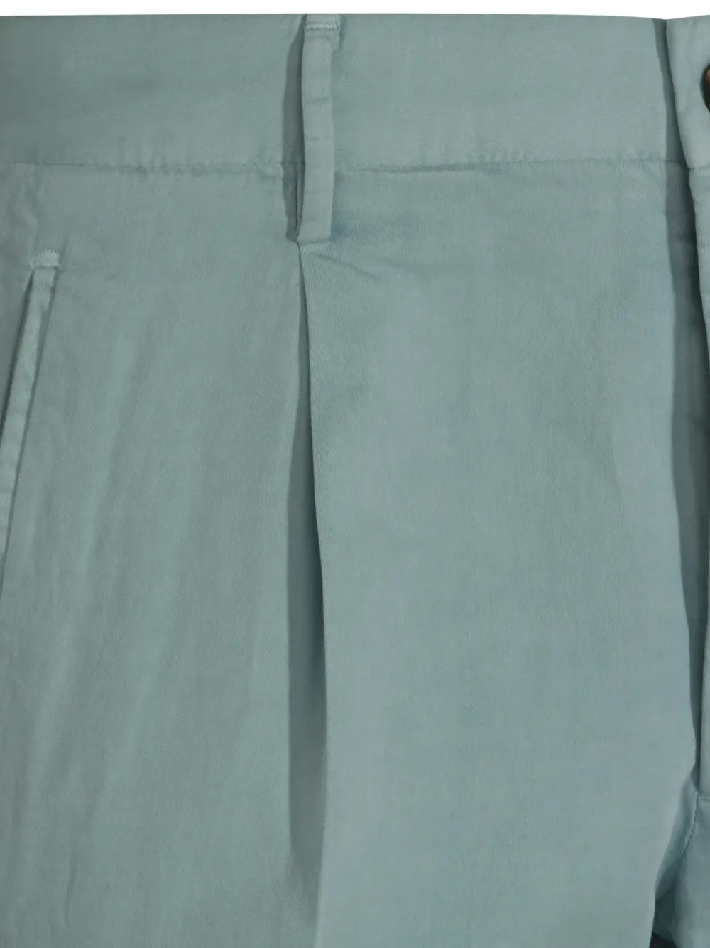 Incotex pleated tapered-leg trousers Groen