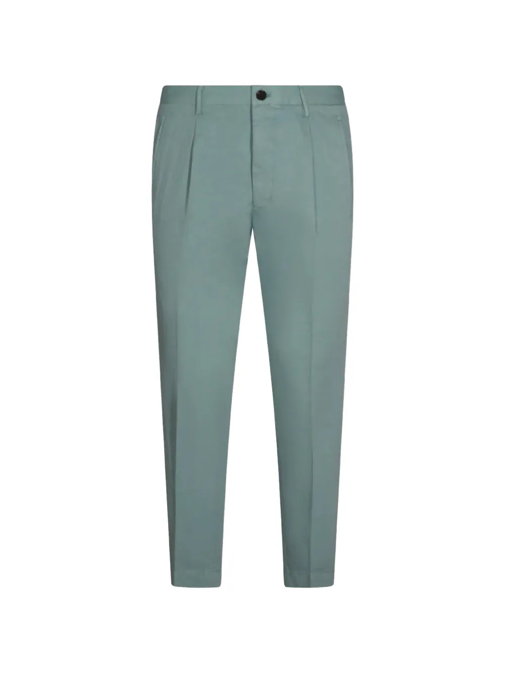 Incotex pleated tapered-leg trousers - Verde