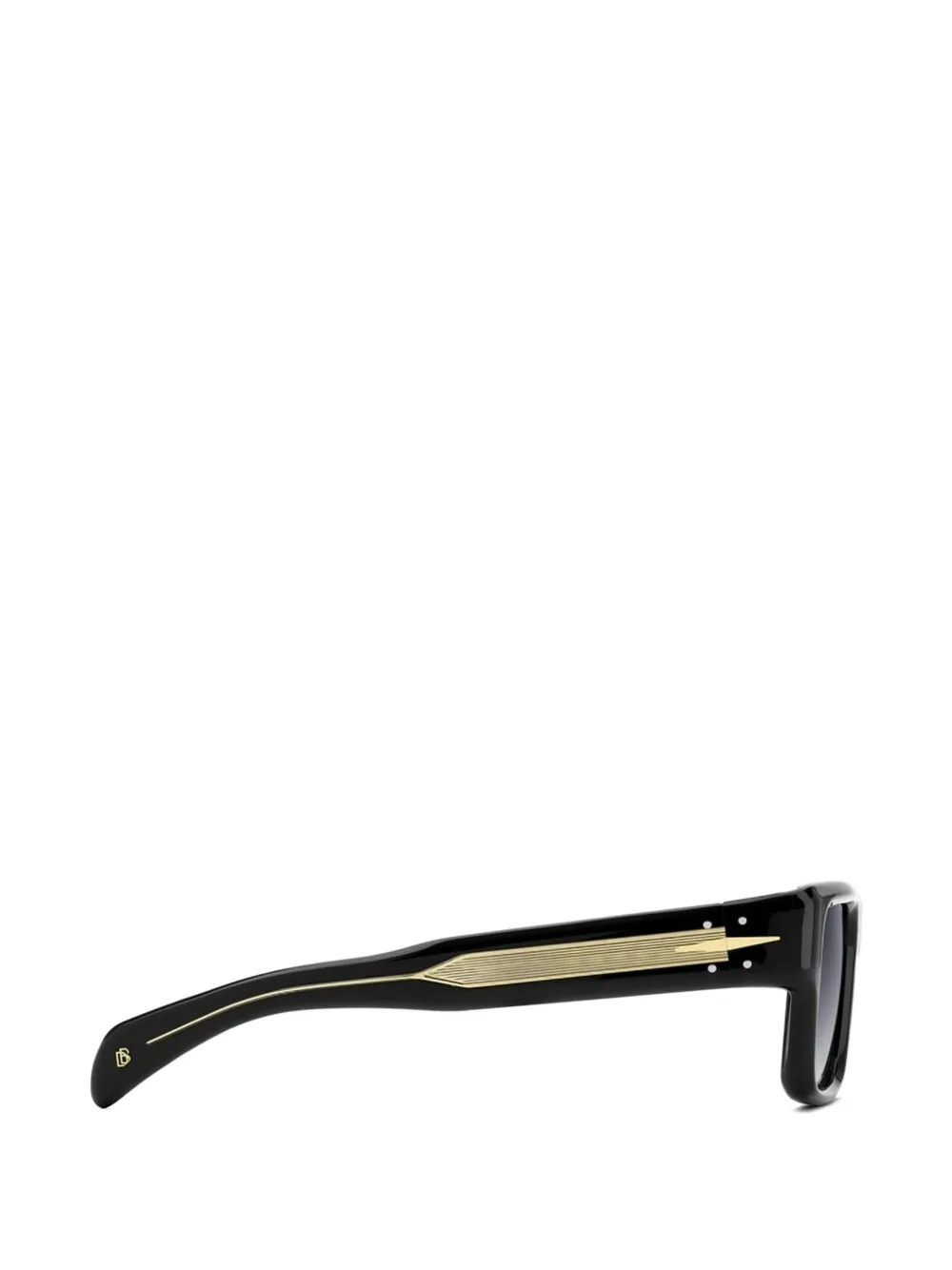  David Beckham Eyewear Gafas De Sol Con Montura Rectangular - Negro 