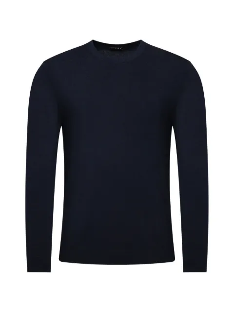 Sisley ribbed crew-neck sweater