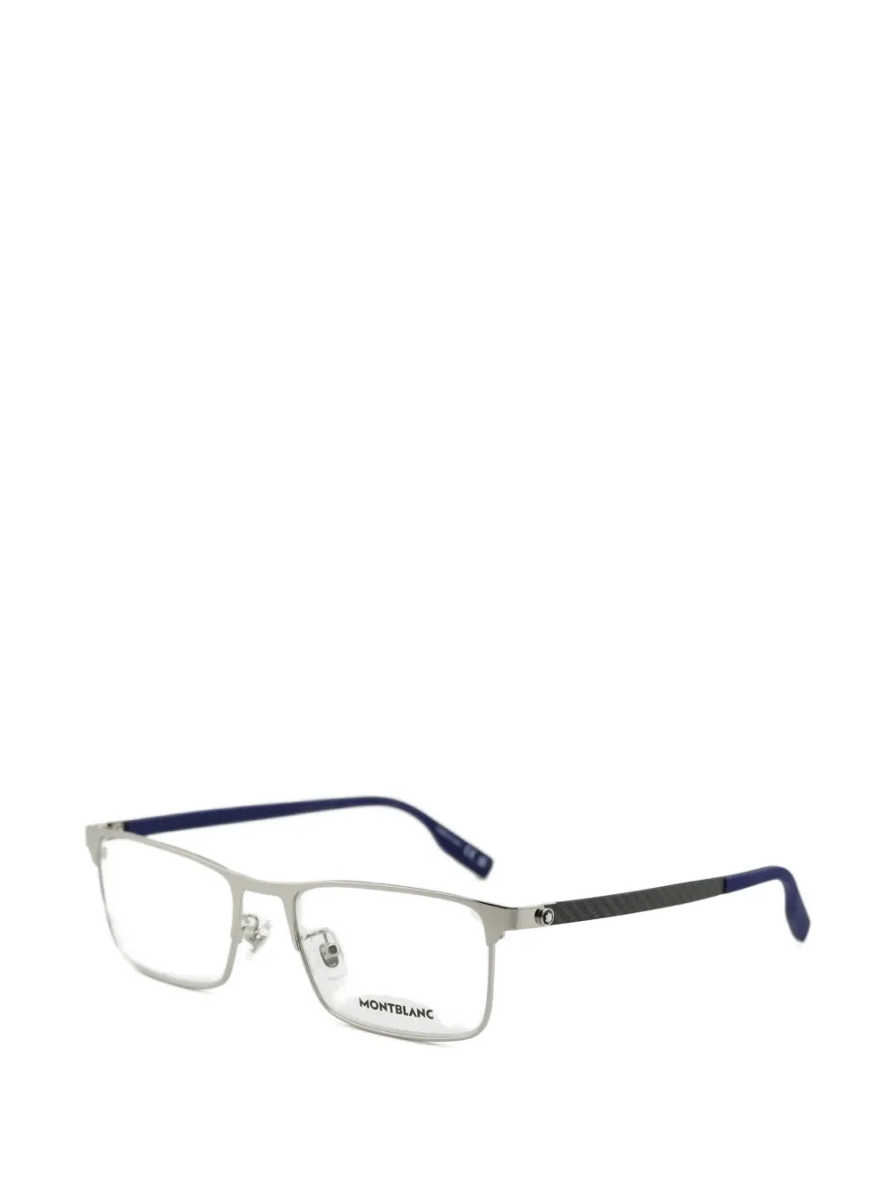 Montblanc Bril met rechthoekig montuur Zilver