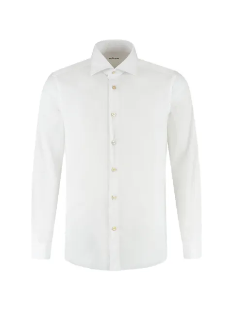 Kiton long-sleeved button-up shirt