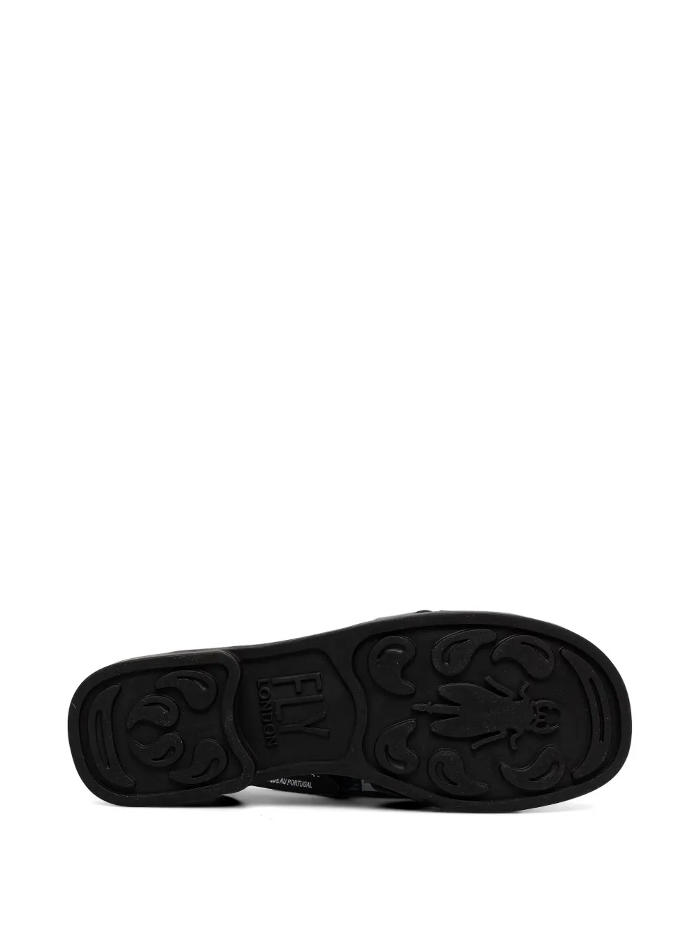 Fly London buckle-fastening leather sandals Zwart