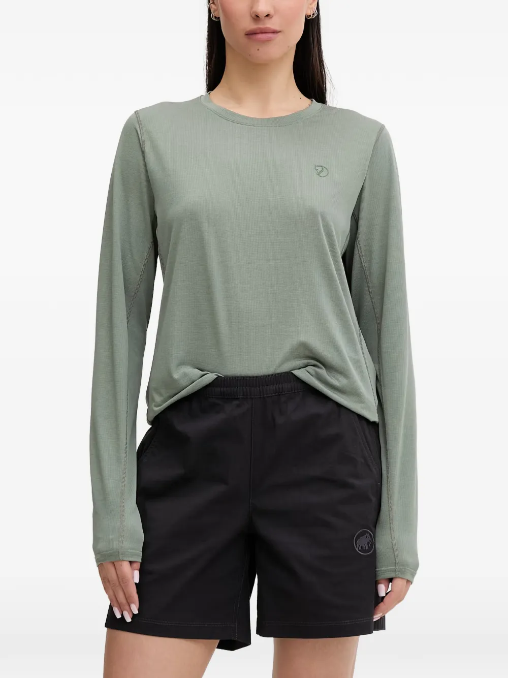 Fjällräven Abisko logo-motif long-sleeve T-shirt