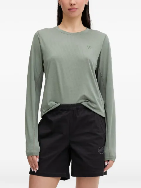 Fjällräven Abisko logo-motif long-sleeve T-shirt