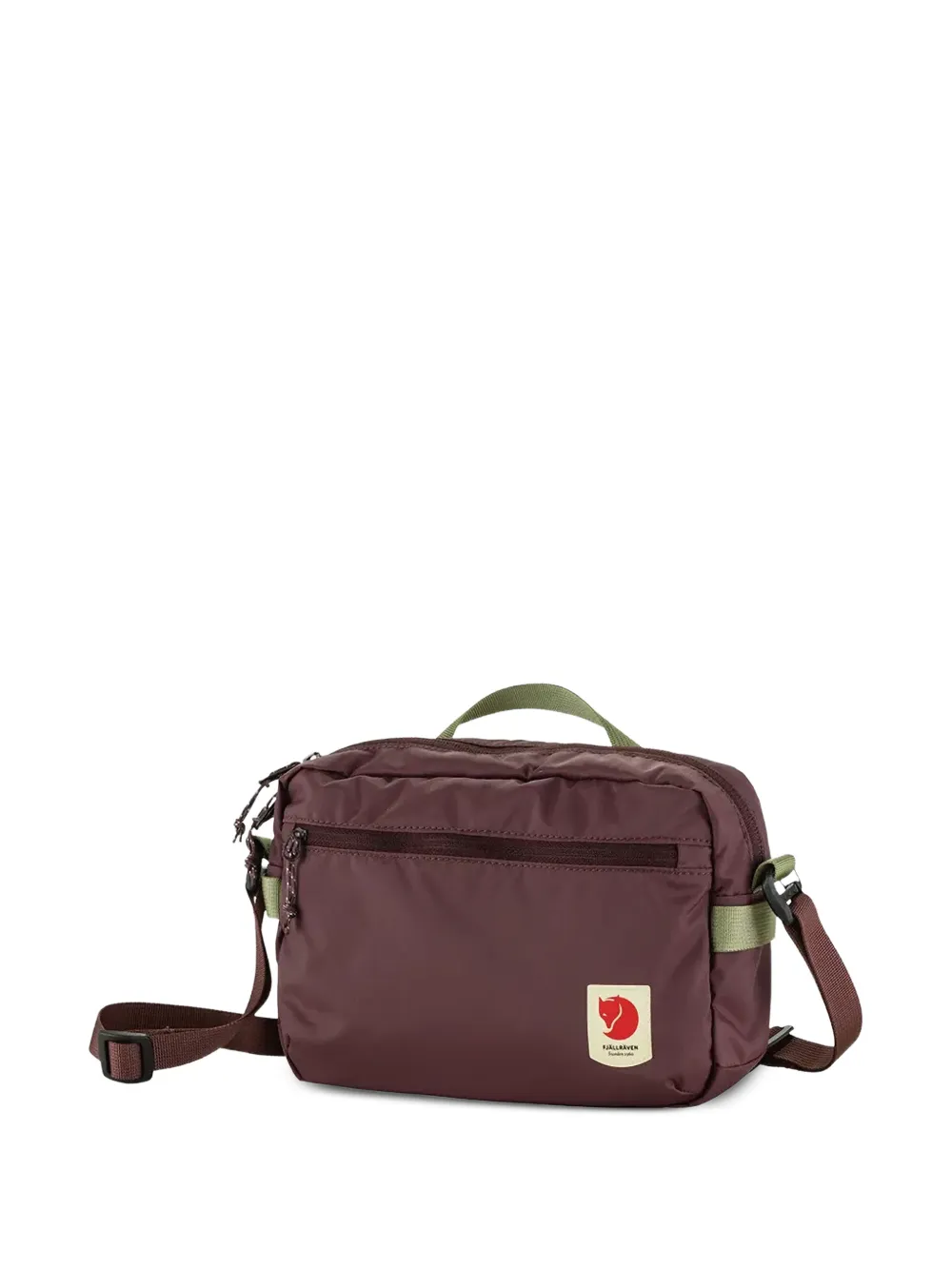 Fjällräven Heuptas met rits en logo-patch Paars