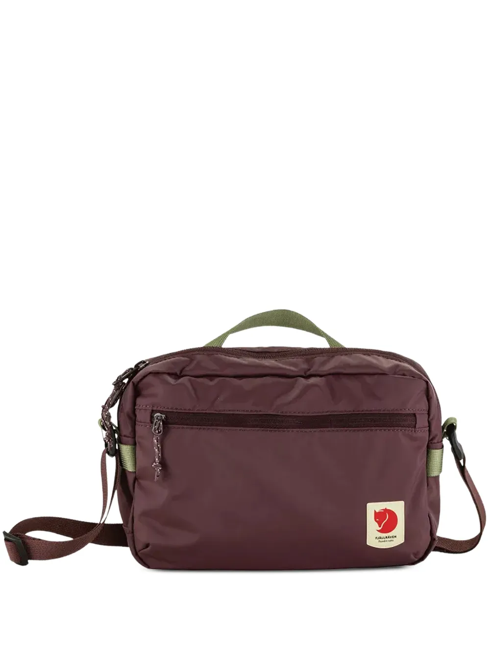 Fjällräven logo-patch zip-fastening belt bag - Viola