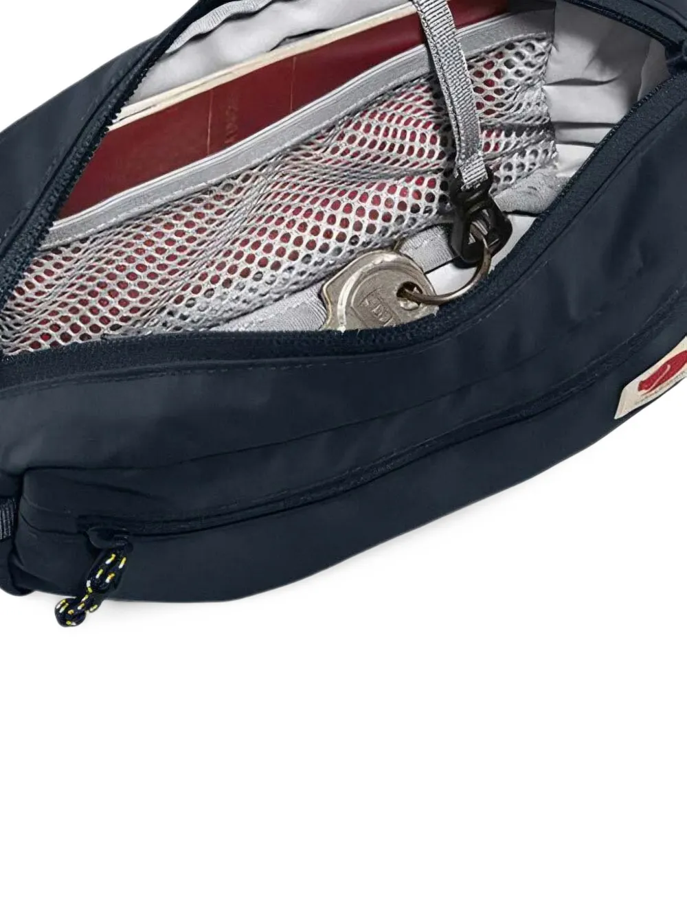 Fjällräven High Coast Hip Pack heuptas met ritssluiting en logo-patch Blauw