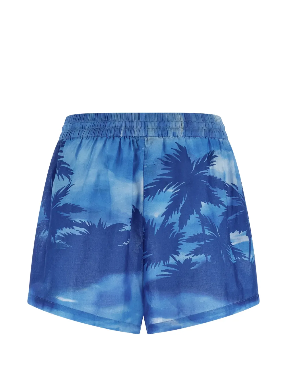 Polo Ralph Lauren Palm katoenen blouse en shorts Blauw