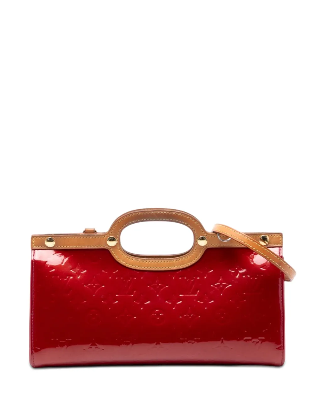 Louis Vuitton Pre-Owned 2011 Monogram Vernis Roxbury Drive satchel - Rosso