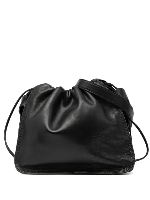 Loewe Pre-Owned 2000-2025 Nappa Anagram Drawstring crossbody bag