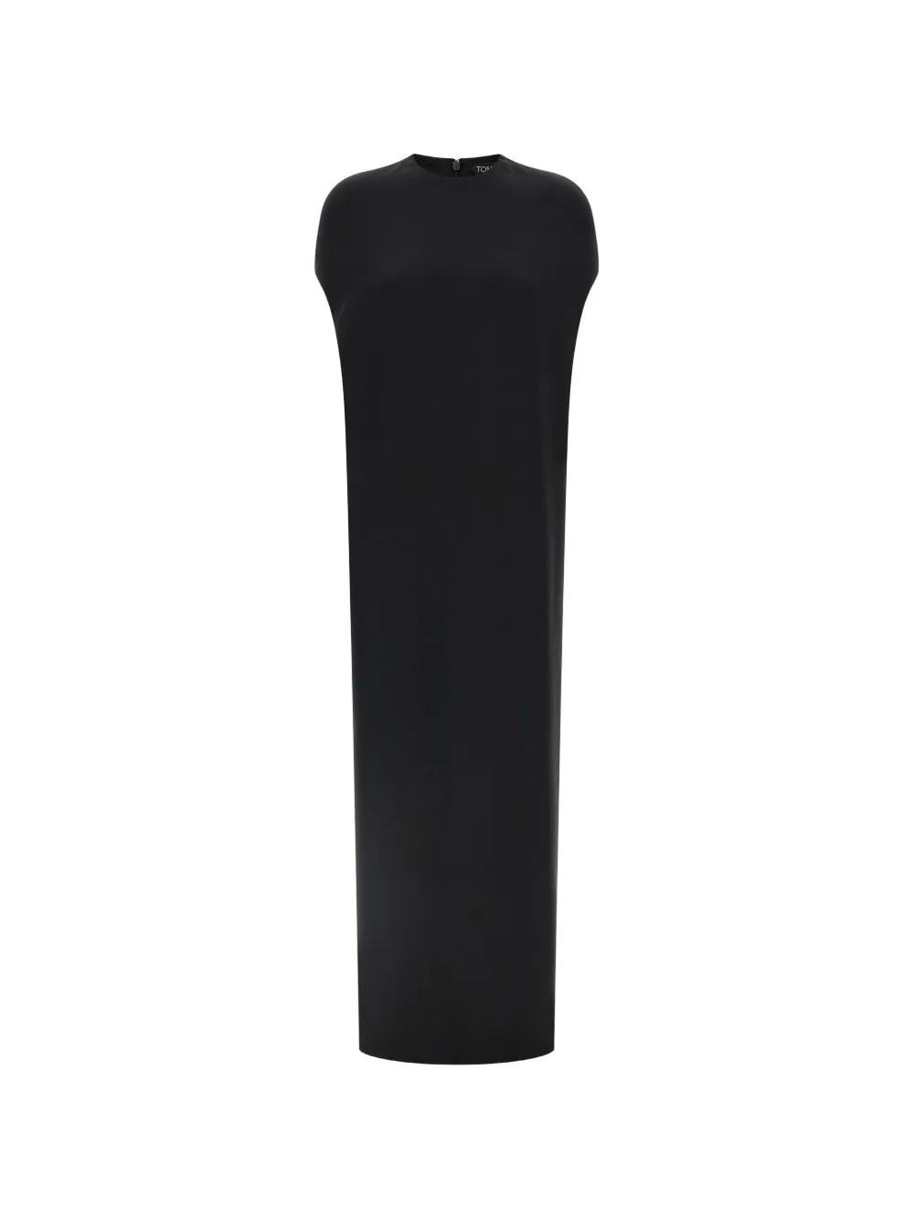 TOM FORD double-georgette panelled silk jumpsuit - Nero