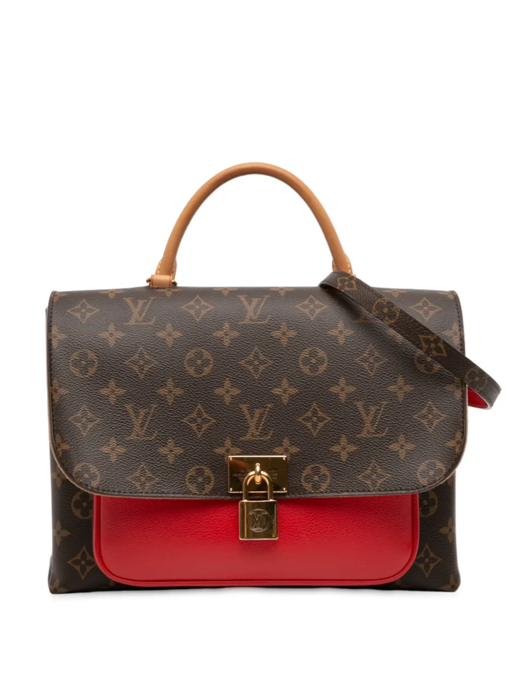 Louis Vuitton Pre-Owned 2017 Monogram Marignan satchel - Marrone