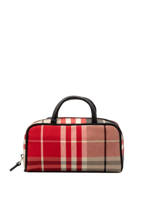 Burberry Pre-Owned 2000-2017 Plaid Canvas handbag