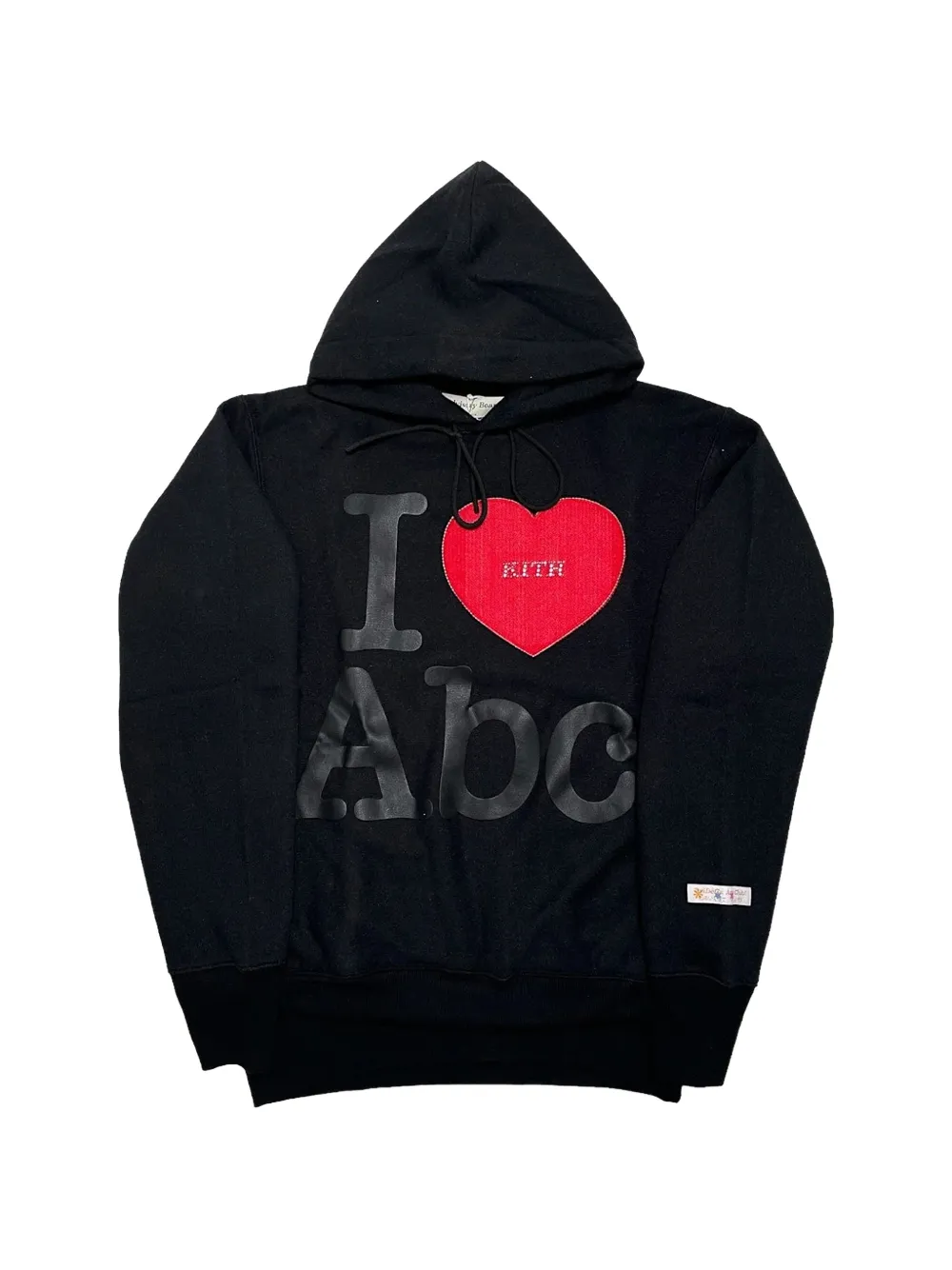 Advisory Board Crystals Swarovski-embellished logo hoodie - Nero