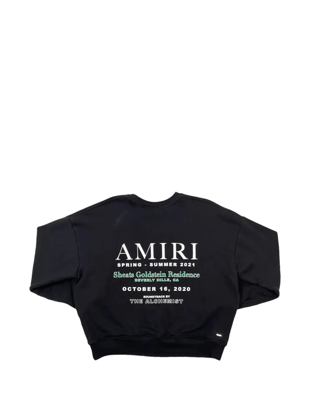 AMIRI Goldstein Residence trui met print Zwart