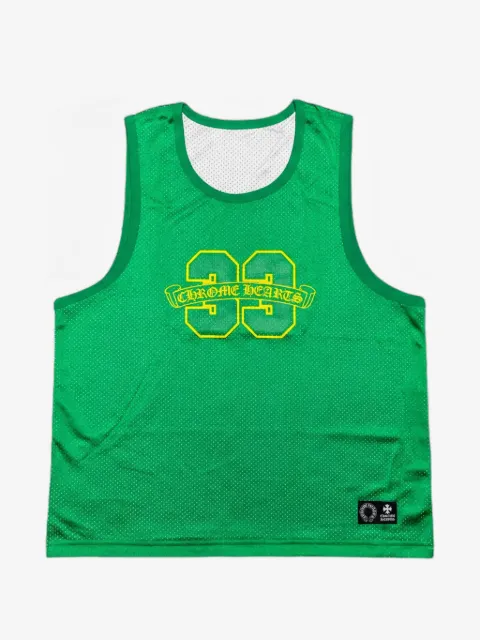 Chrome Hearts mesh sleeveless jersey