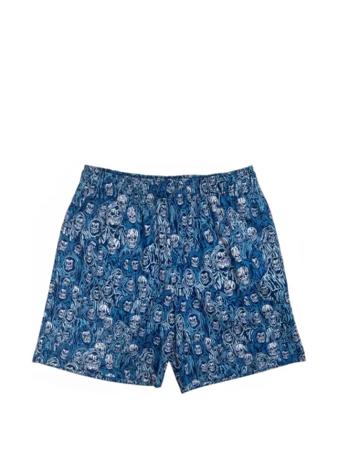 Warren Lotas Reaper Camo mesh shorts