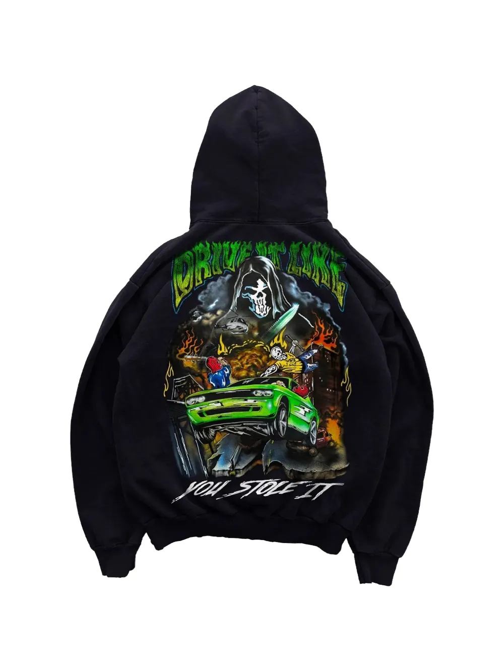 Warren Lotas Drive Like You Stole It hoodie - Black