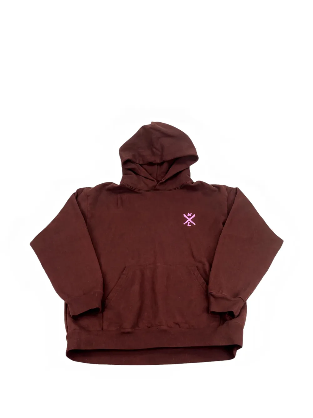 Warren Lotas graphic-print hoodie - Marrone