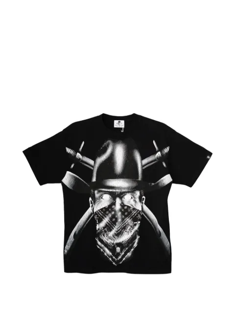 Warren Lotas Scarred Bandit logo-print T-shirt
