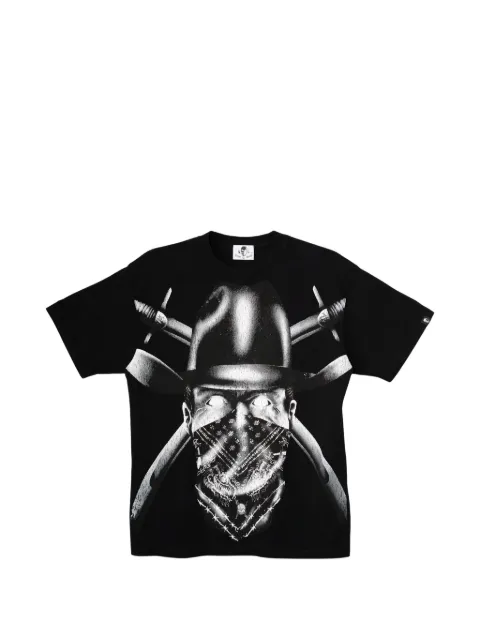 Warren Lotas Scarred Bandit logo-print T-shirt