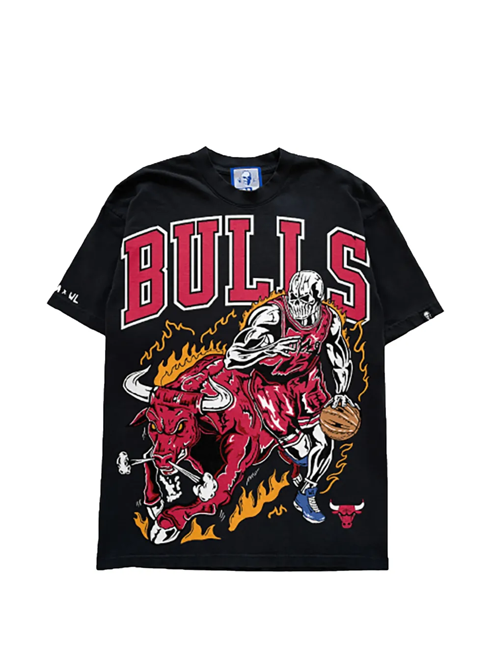 Warren Lotas Pawing Bull T-shirt - Nero