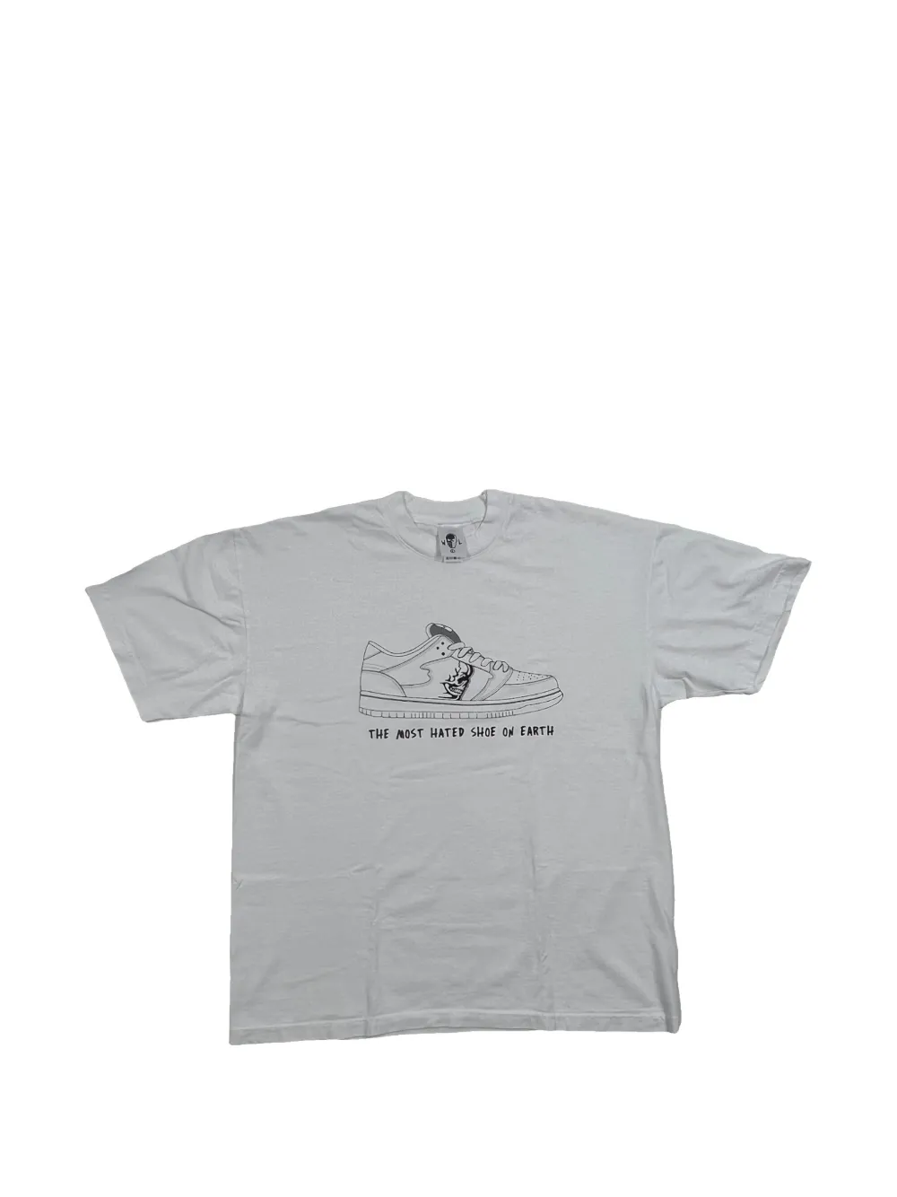 Warren Lotas Most Hated Sneaker logo T-shirt - Bianco