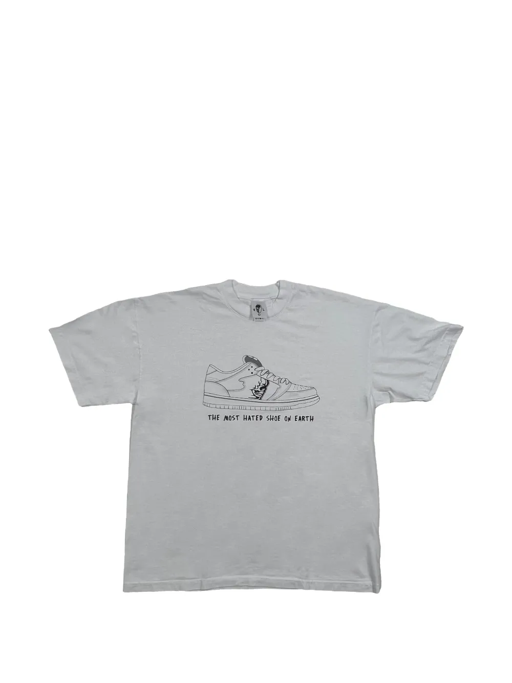 Warren Lotas Most Hated Sneaker logo T-shirt - Bianco