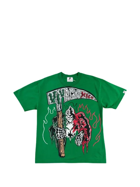 Warren Lotas  Viva Mexico Reaper graphic-print short-sleeve T-shirt