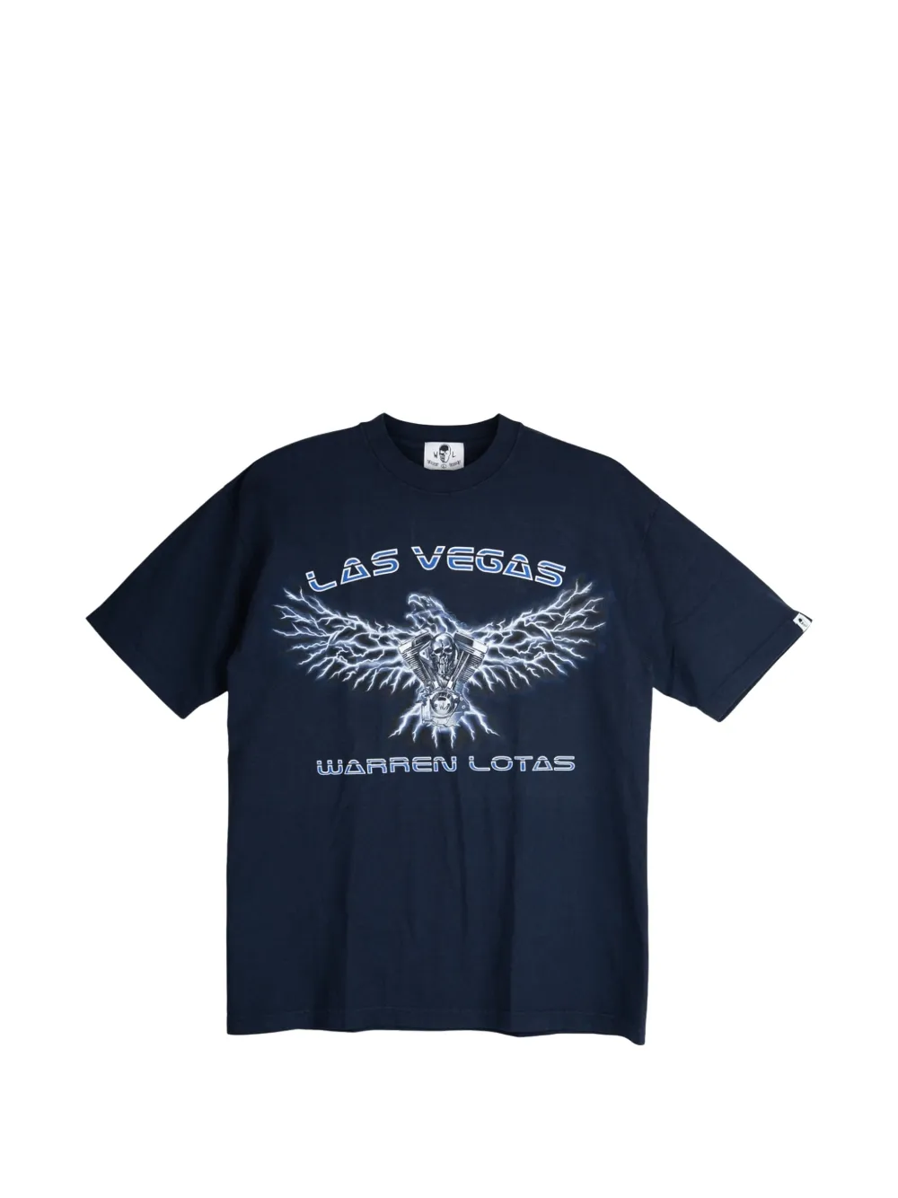 Warren Lotas Vegas Eagle T-shirt - Blau