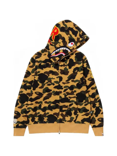A BATHING APE® 1st Camo shark hoodie