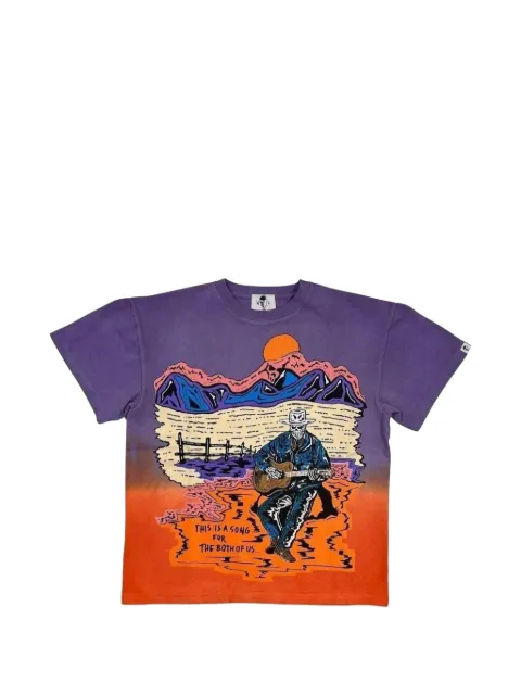 Warren Lotas The Singer ombre T-shirt