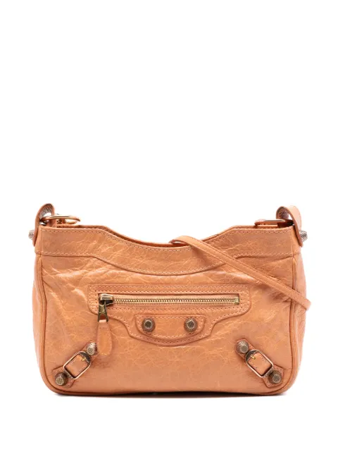 Balenciaga Pre-Owned sac à bandoulière Motocross Giant 12 Hip en cuir d'agneau (2005-2025)