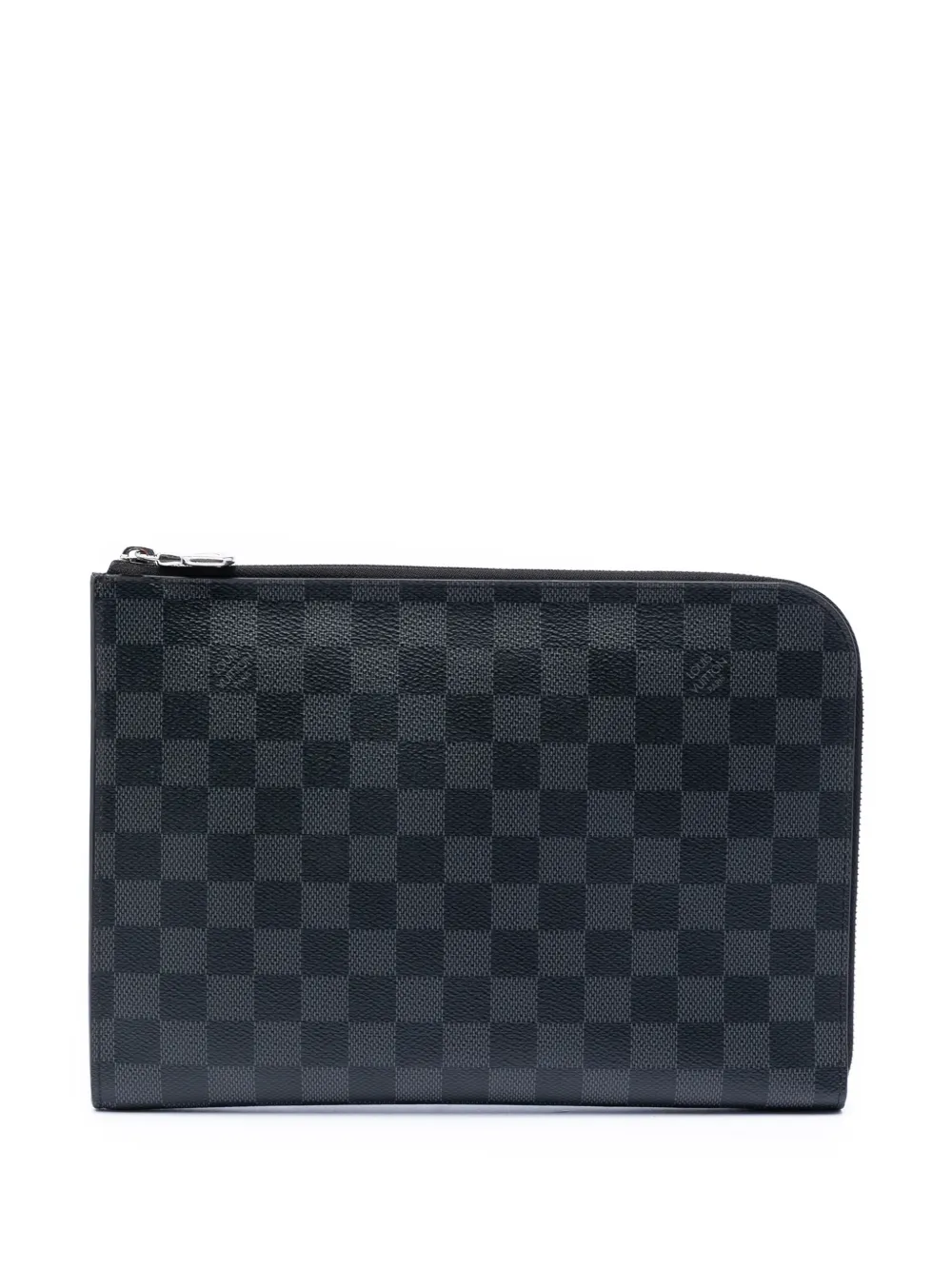 Louis Vuitton Pre-Owned 2020 Damier Graphite Pochette Jour MM clutch bag - Black
