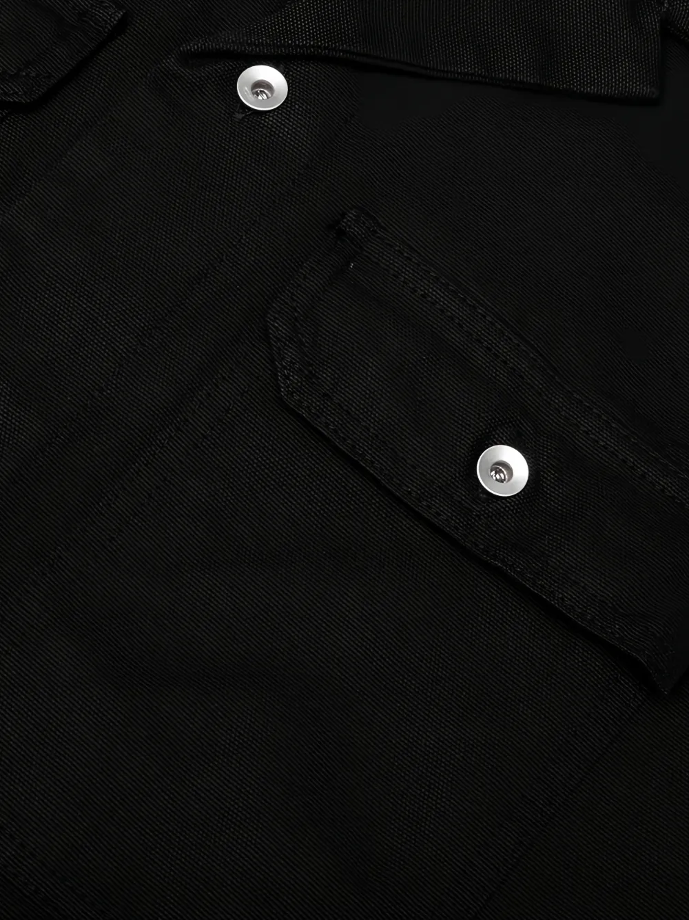 Rick Owens DRKSHDW Magnum Tommy overhemd Zwart