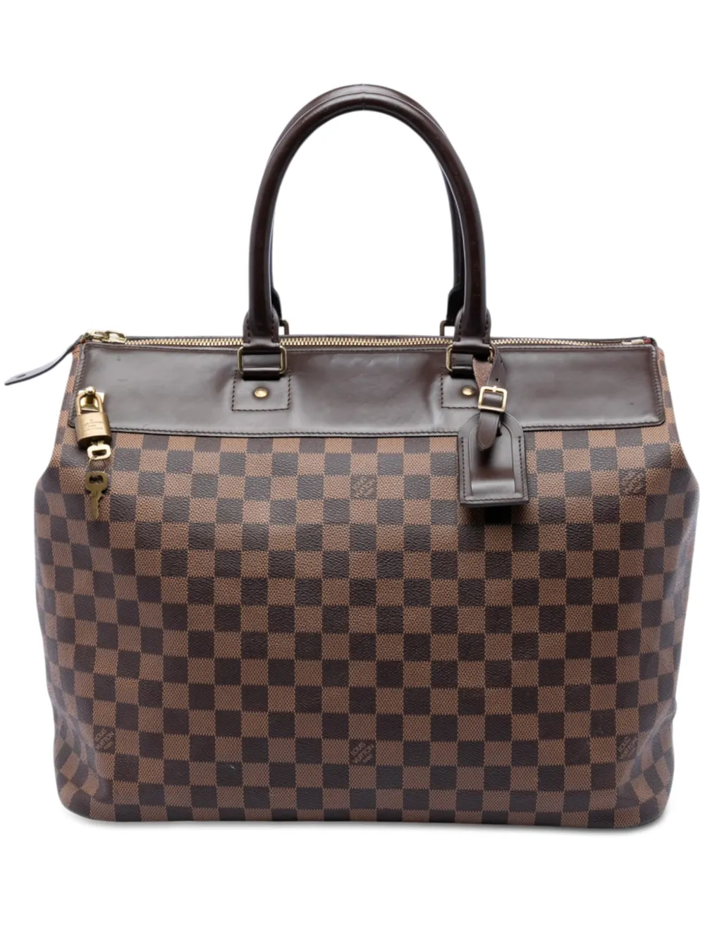 Louis Vuitton Pre-Owned 2003 Damier Ebene Greenwich PM travel bag - Brown