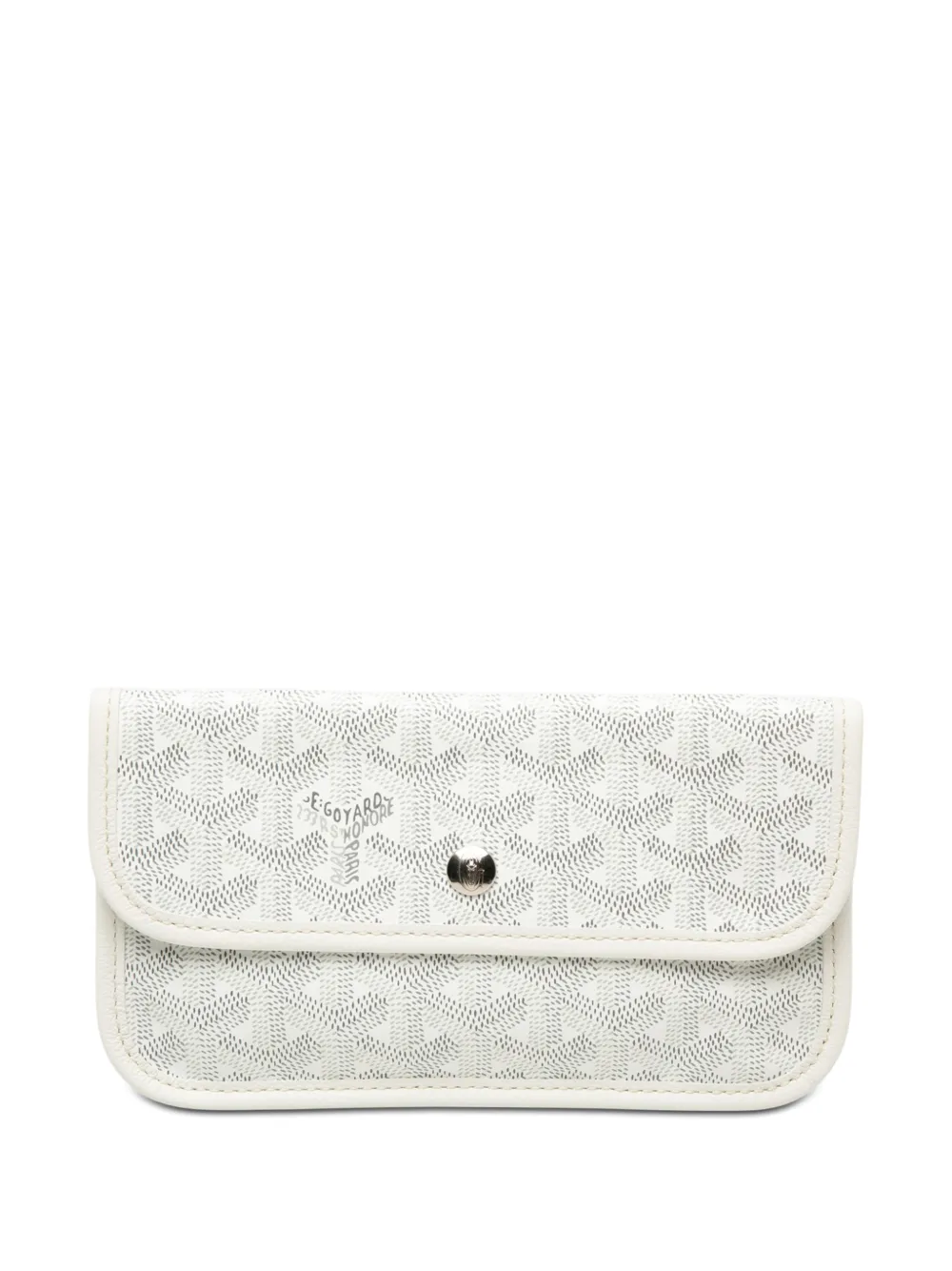Goyard Pre-Owned 2010-2026 Goyardine Saint Louis pouch - Bianco