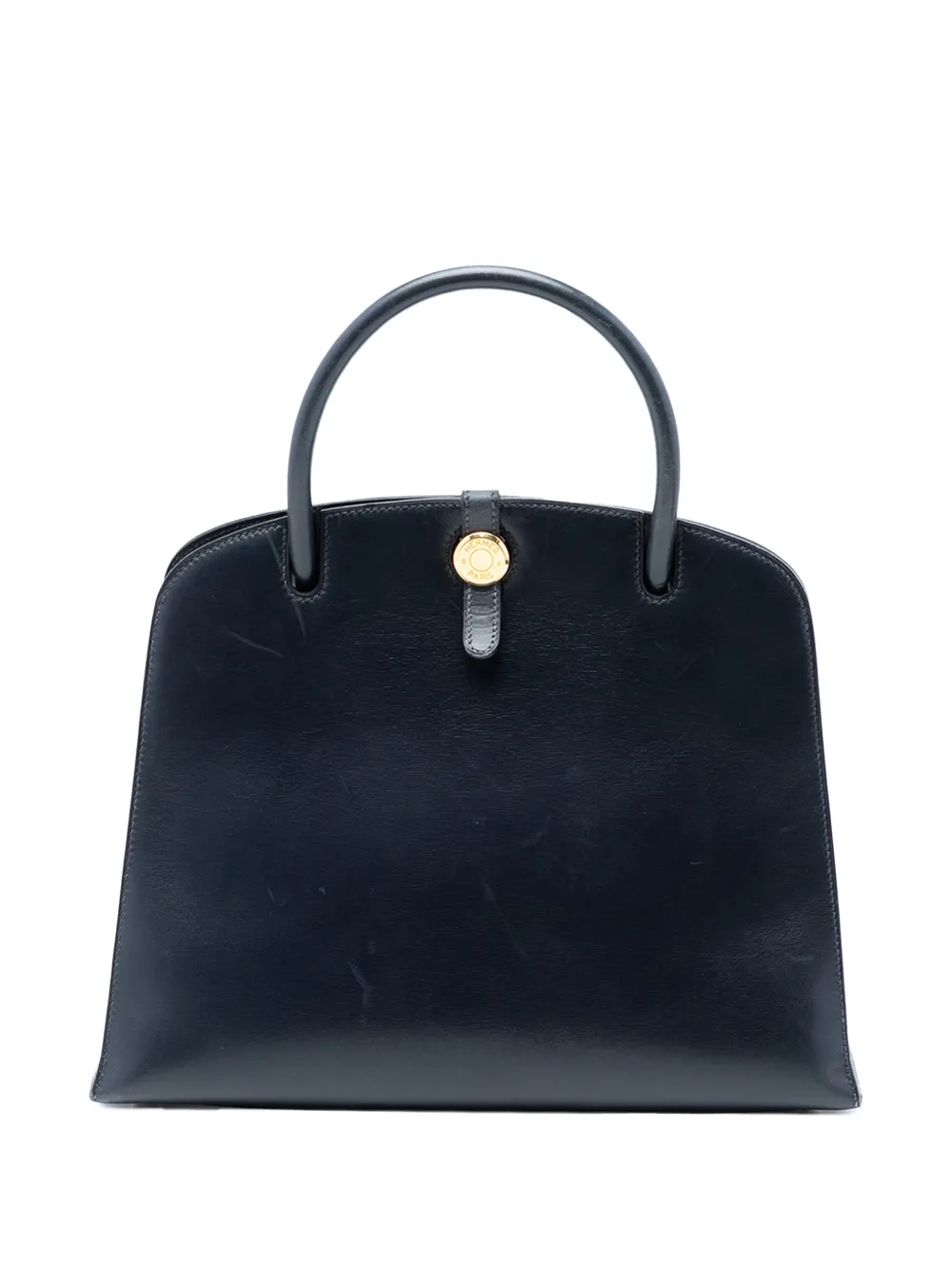 Hermès Pre-Owned 1999 Box Calf Dalvy 30 handbag - Blu