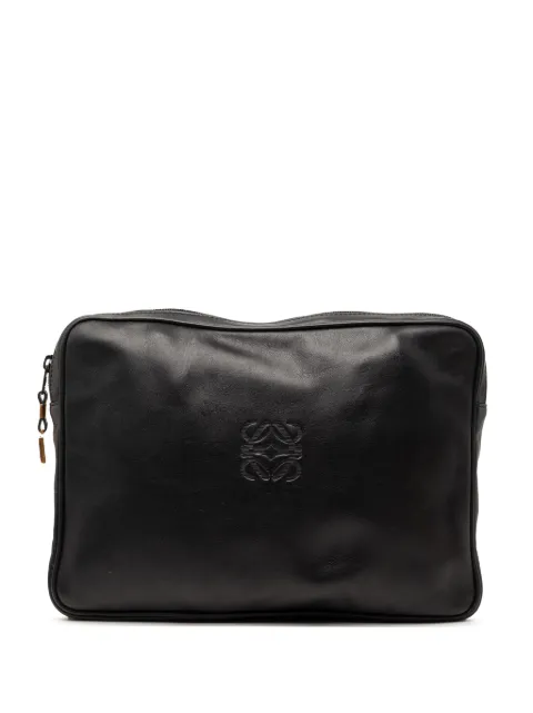 Loewe Pre-Owned bolsa de mano de piel con Anagram 2000-2026