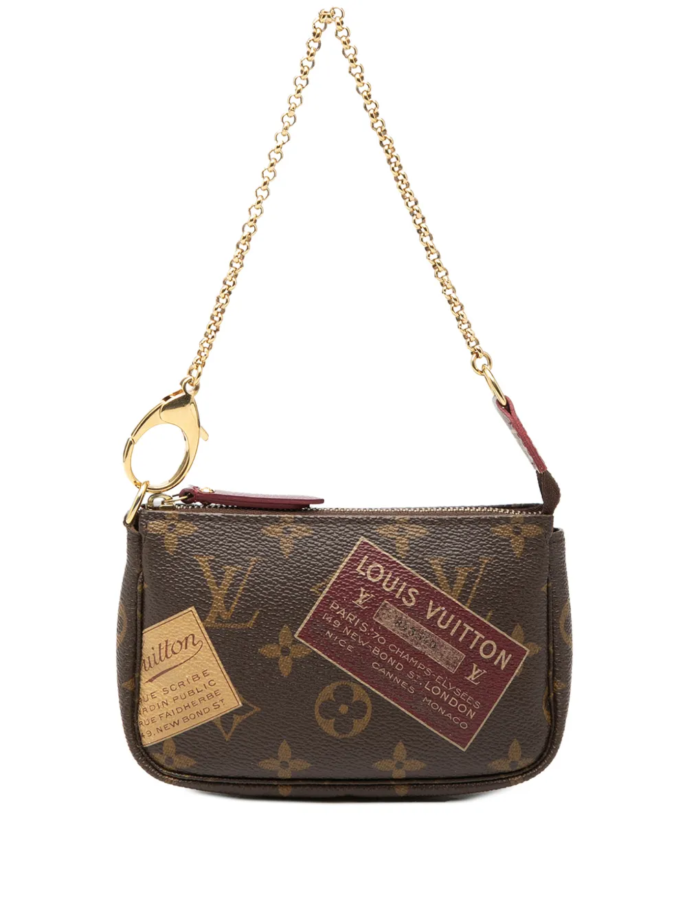 Louis Vuitton Pre-Owned 2009 Monogram Trunks & Bags Mini Pochette Accessoires handbag - Marrone