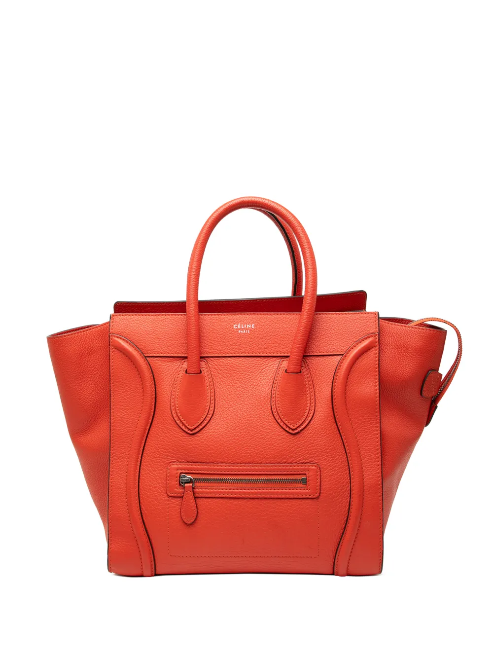 Celine Pre-Owned 2013 Mini Leather Luggage tote bag - Arancione